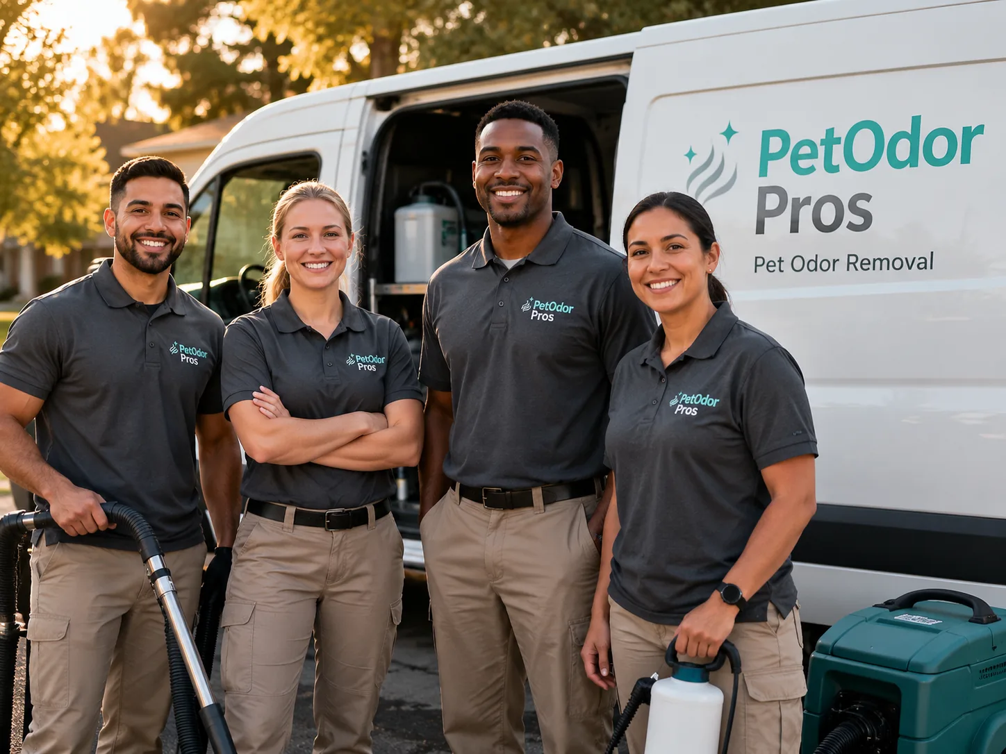 Pet Odor Removal team serving Davenport, CA